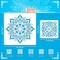 33-Piece Mandala Painting Stencils – Reusable 6 x 6 in & 3.5 x 3.5 in Templates for DIY Crafts, Canvas, Wood, Furniture, Card Making & Home Decor